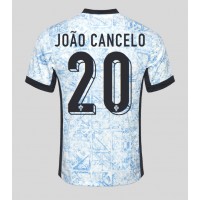 Portugalsko Joao Cancelo #20 Vonkajší futbalový dres ME 2024 Krátky Rukáv